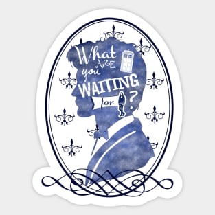 The girl who waited Sticker